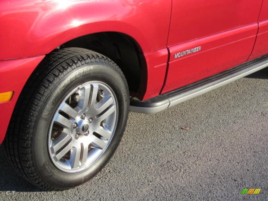 2010 Mountaineer V6 Premier AWD - Sangria Red Metallic / Charcoal Black photo #3