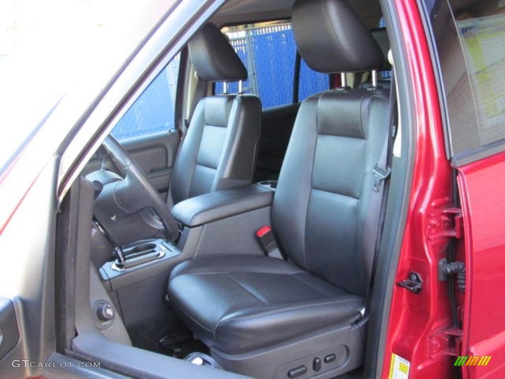 Charcoal Black Interior 2010 Mercury Mountaineer V6 Premier AWD Photo #73606142