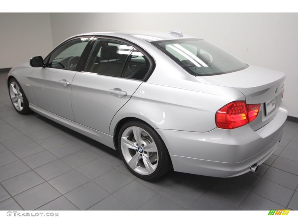 2009 3 Series 335i Sedan - Titanium Silver Metallic / Black photo #5