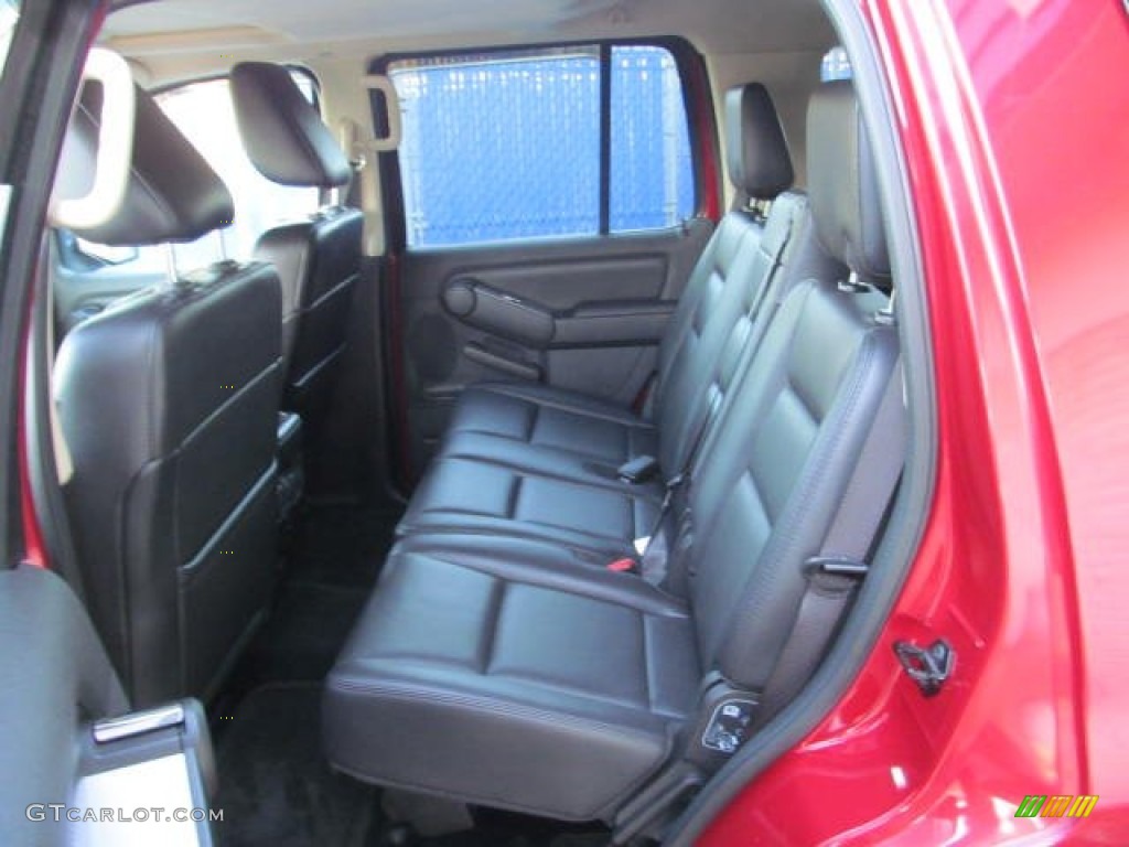 Charcoal Black Interior 2010 Mercury Mountaineer V6 Premier AWD Photo #73606288