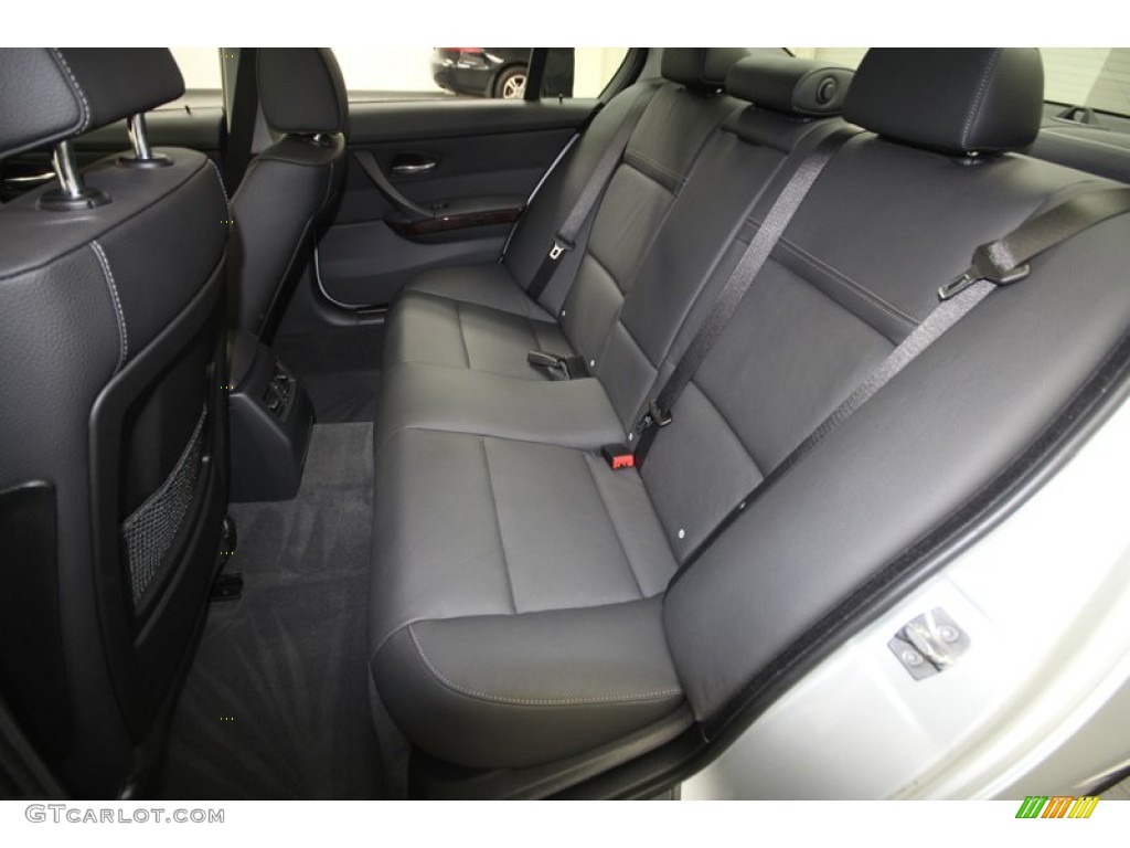 2009 3 Series 335i Sedan - Titanium Silver Metallic / Black photo #14