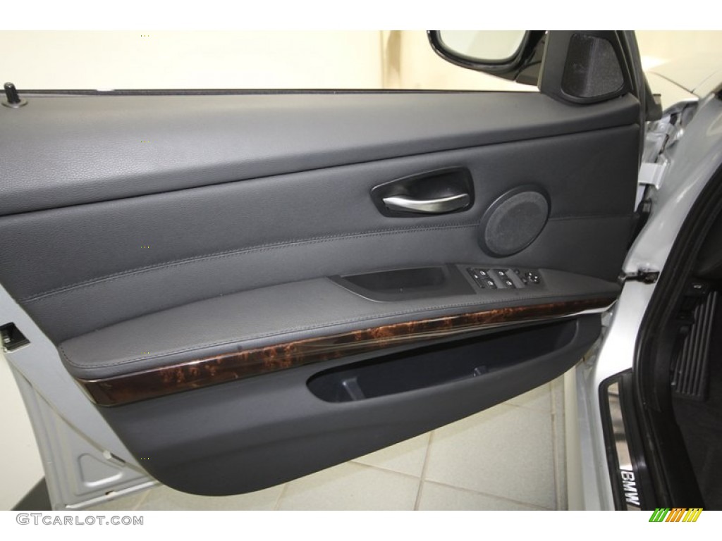 2009 3 Series 335i Sedan - Titanium Silver Metallic / Black photo #15