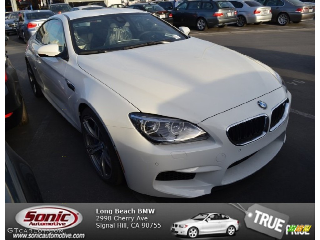 Alpine White BMW M6