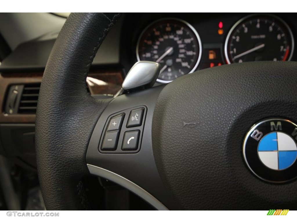 2009 3 Series 335i Sedan - Titanium Silver Metallic / Black photo #28
