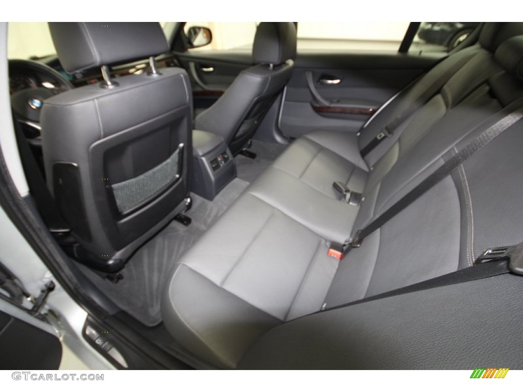 2009 3 Series 335i Sedan - Titanium Silver Metallic / Black photo #29