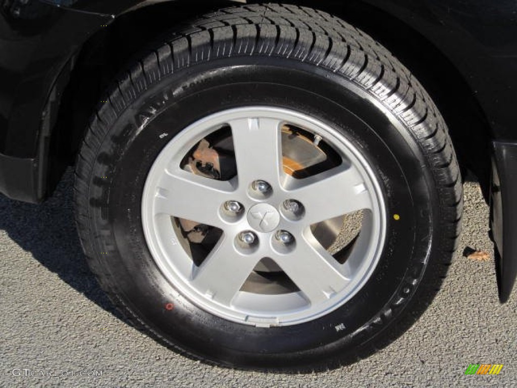 2008 Mitsubishi Outlander ES 4WD Wheel Photo #73606907