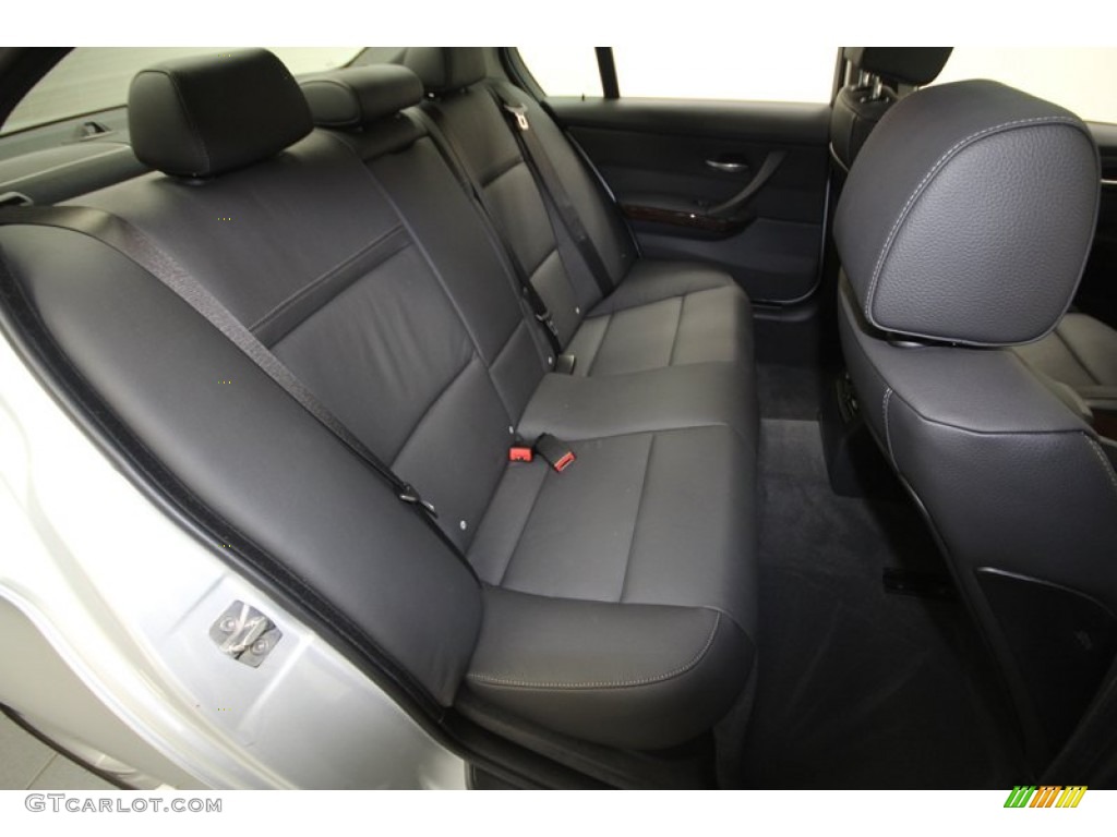 2009 3 Series 335i Sedan - Titanium Silver Metallic / Black photo #37