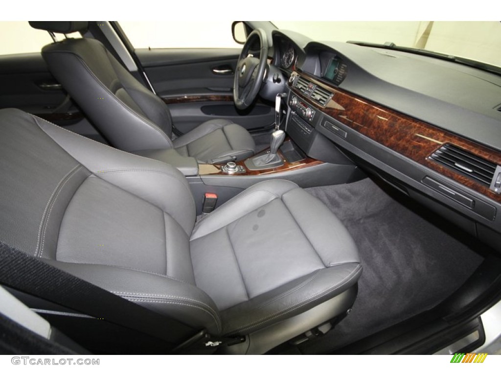 2009 3 Series 335i Sedan - Titanium Silver Metallic / Black photo #38