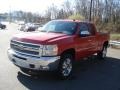 2013 Victory Red Chevrolet Silverado 1500 LT Extended Cab 4x4  photo #4