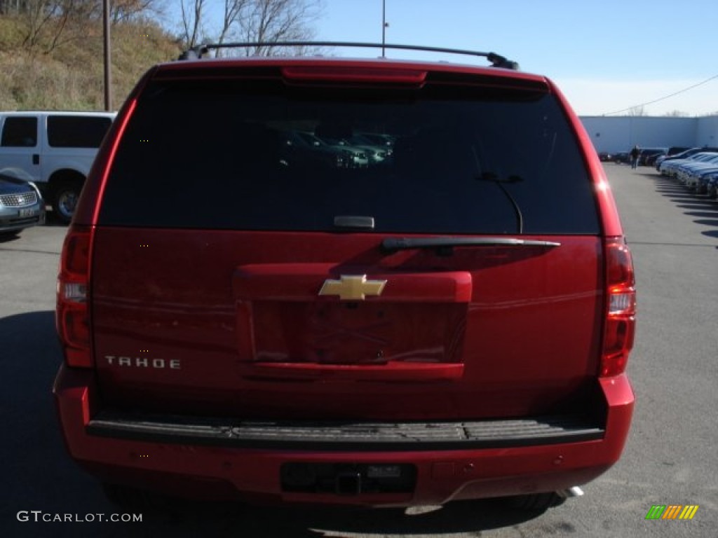 2013 Tahoe LT 4x4 - Crystal Red Tintcoat / Ebony photo #7