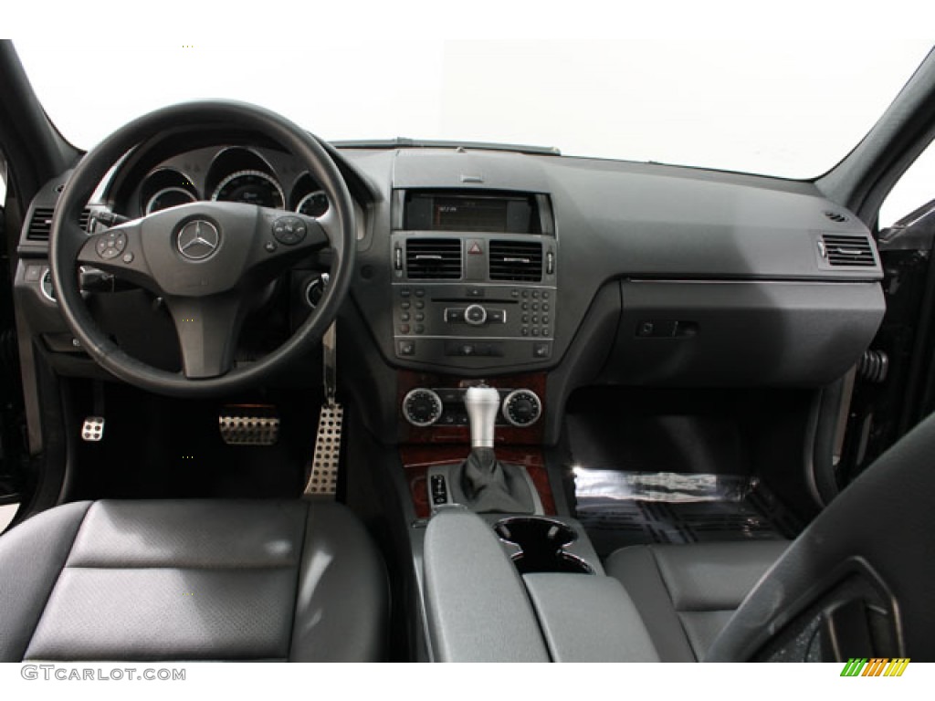 2011 Mercedes-Benz C 300 Sport 4Matic Black Dashboard Photo #73611077
