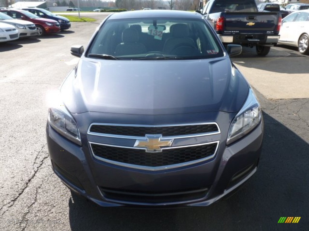 2013 Malibu LS - Atlantis Blue Metallic / Jet Black/Titanium photo #2