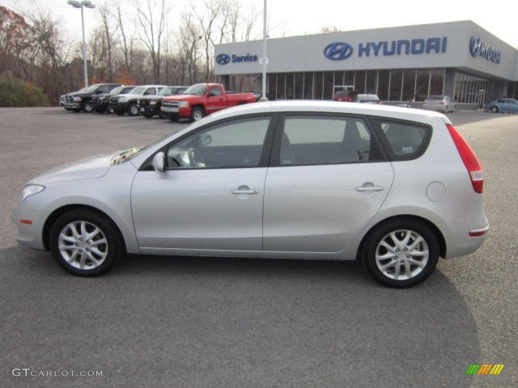 2009 Elantra Touring - Quicksilver / Black photo #4