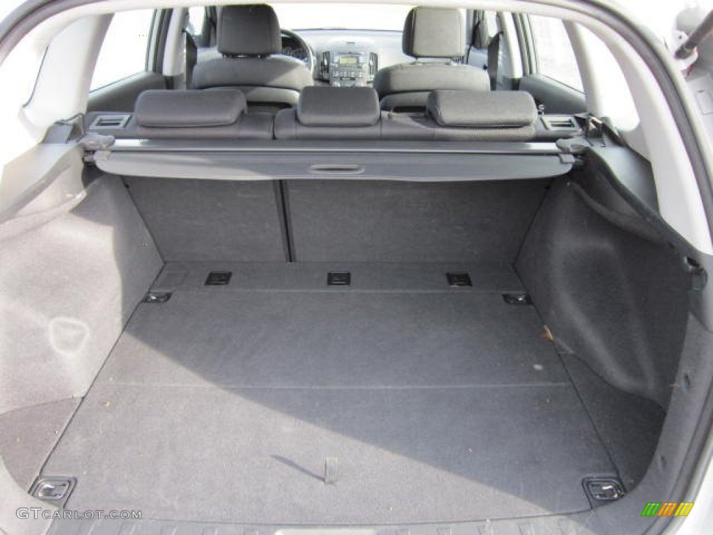 2009 Elantra Touring - Quicksilver / Black photo #13