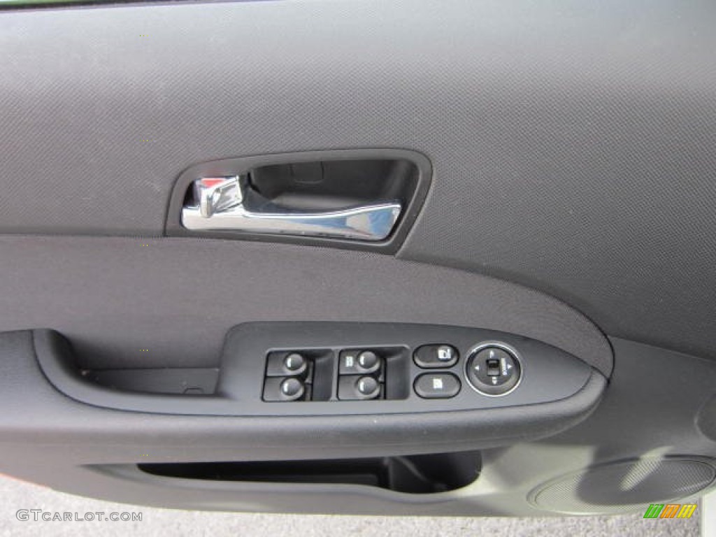 2009 Elantra Touring - Quicksilver / Black photo #18