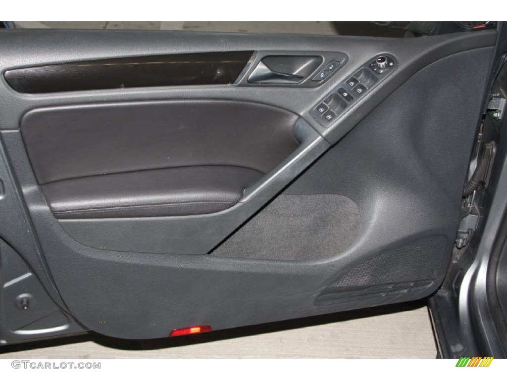 2010 GTI 4 Door - United Gray Metallic / Titan Black Leather photo #11