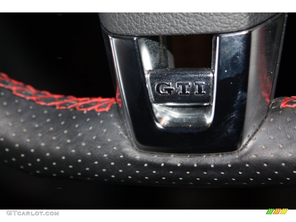 2010 GTI 4 Door - United Gray Metallic / Titan Black Leather photo #28