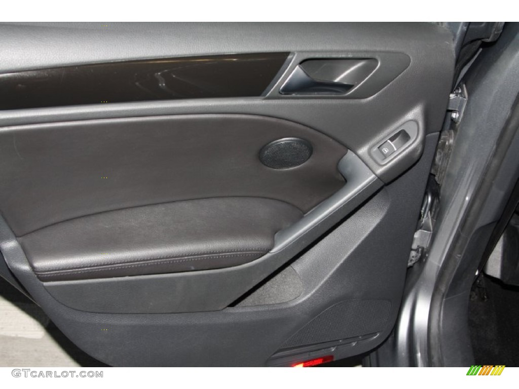2010 GTI 4 Door - United Gray Metallic / Titan Black Leather photo #34