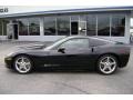 2007 Black Chevrolet Corvette Coupe  photo #3