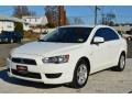 2008 Wicked White Mitsubishi Lancer ES  photo #3