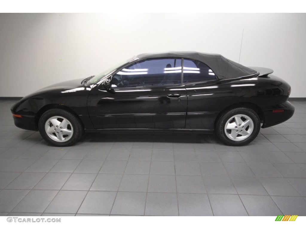 Black 1997 Pontiac Sunfire SE Convertible Exterior Photo #73613834