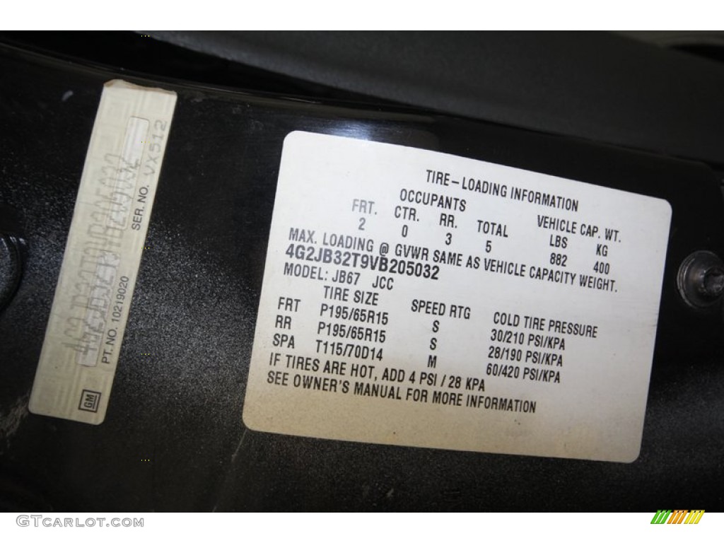 1997 Sunfire SE Convertible - Black / Graphite photo #9