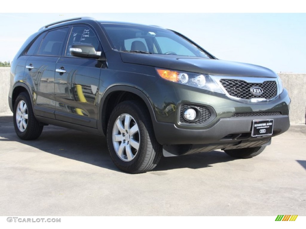 2011 Sorento LX - Tuscan Olive / Beige photo #1