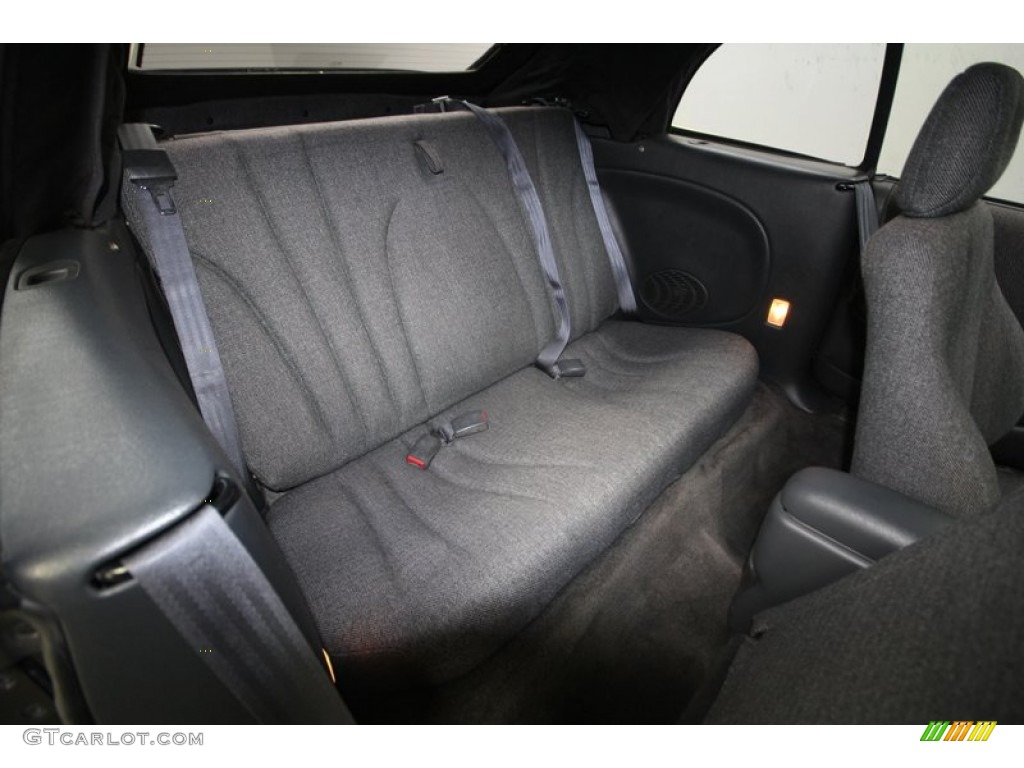 1997 Pontiac Sunfire SE Convertible Rear Seat Photo #73614266