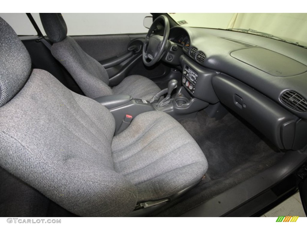1997 Sunfire SE Convertible - Black / Graphite photo #25