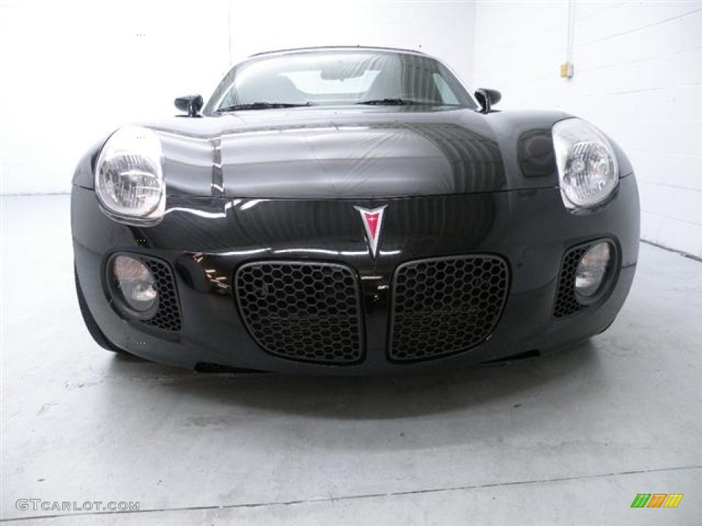 Mysterious Black 2007 Pontiac Solstice GXP Roadster Exterior Photo #73614389