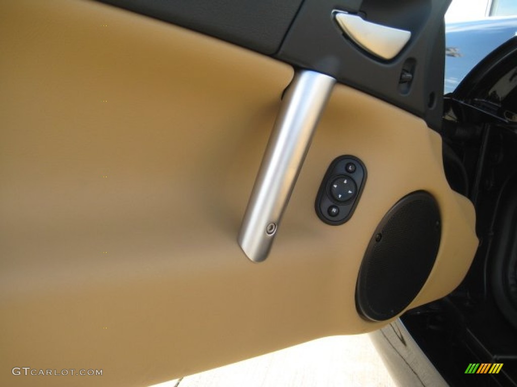 2009 Dodge Viper SRT-10 Black/Tan Door Panel Photo #73614392