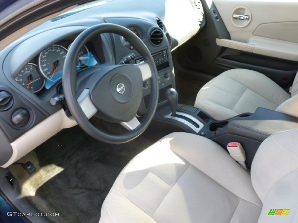 Parchment/Dark Pewter Interior 2005 Pontiac Grand Prix Sedan Photo #73614665