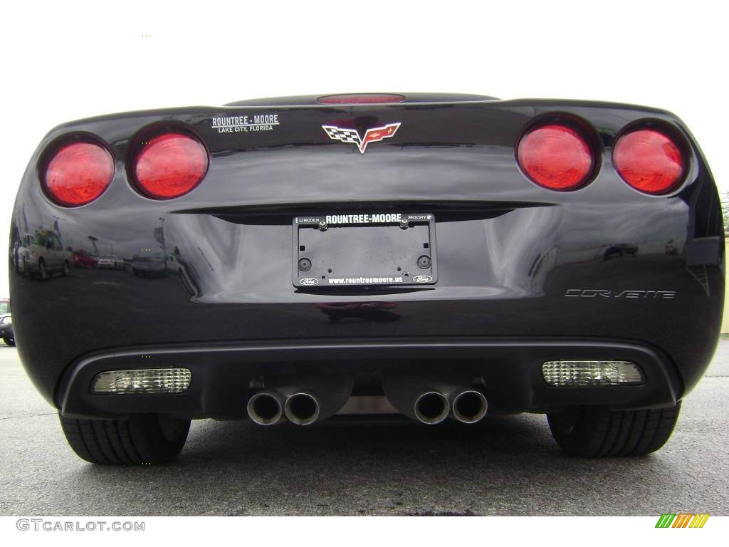 2007 Corvette Coupe - Black / Ebony photo #30