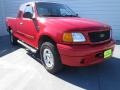 2004 Bright Red Ford F150 STX Heritage SuperCab 4x4  photo #1