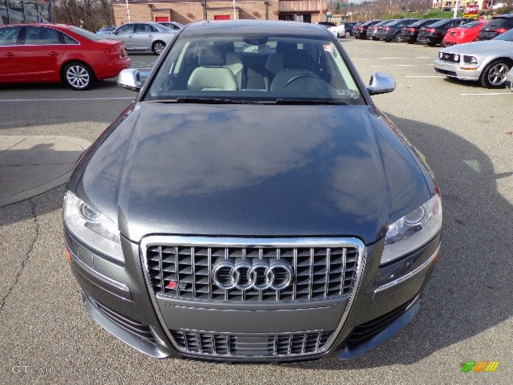 Daytona Grey Pearl Effect 2008 Audi S8 5.2 quattro Exterior Photo #73615238