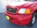 2004 Bright Red Ford F150 STX Heritage SuperCab 4x4  photo #9
