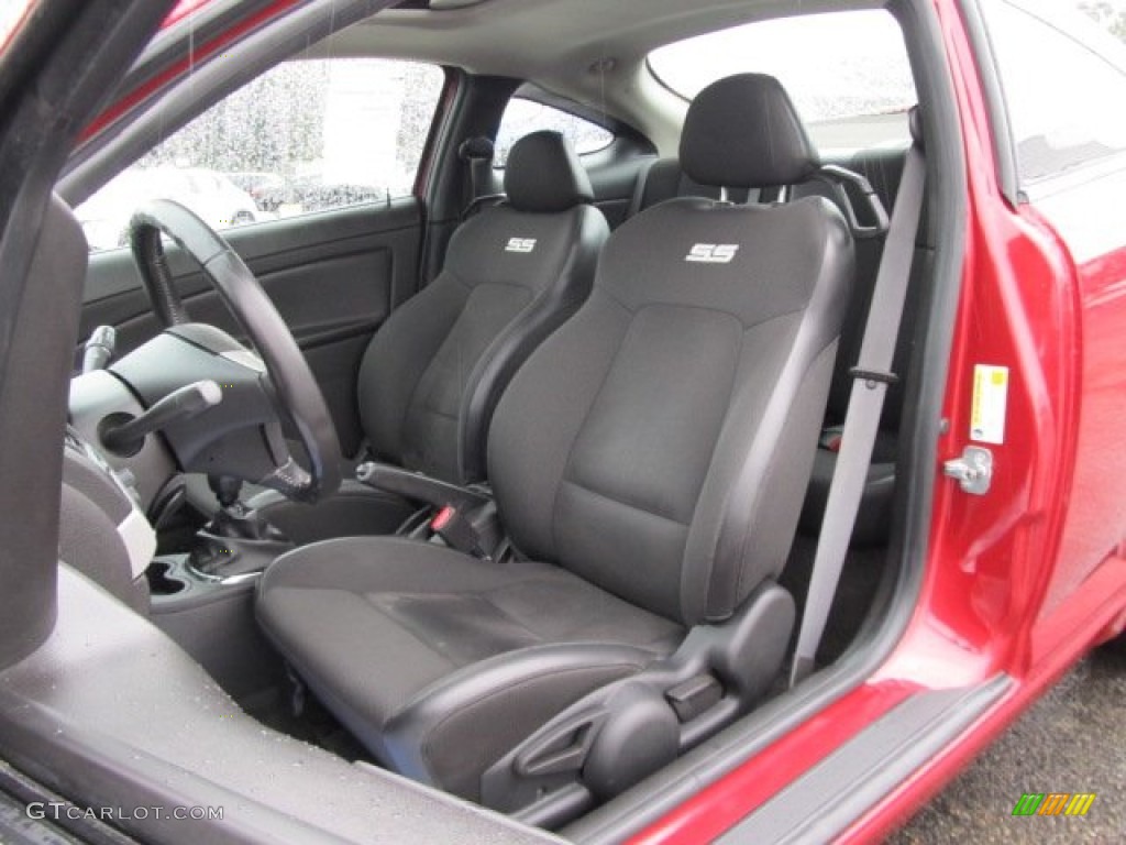 Ebony Interior 2010 Chevrolet Cobalt SS Coupe Photo #73615454