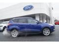 2013 Deep Impact Blue Metallic Ford Escape Titanium 2.0L EcoBoost  photo #2