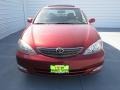 2002 Salsa Red Pearl Toyota Camry SE V6  photo #7