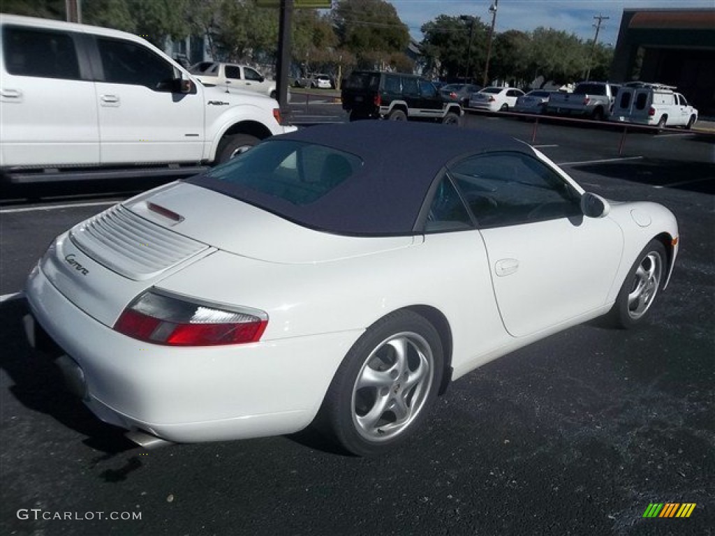2000 911 Carrera Cabriolet - Biarritz White / Graphite Grey photo #2