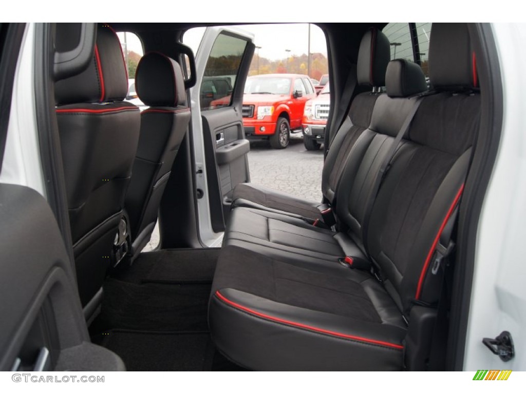 FX Sport Appearance Black/Red Interior 2013 Ford F150 FX2 SuperCrew Photo #73616846