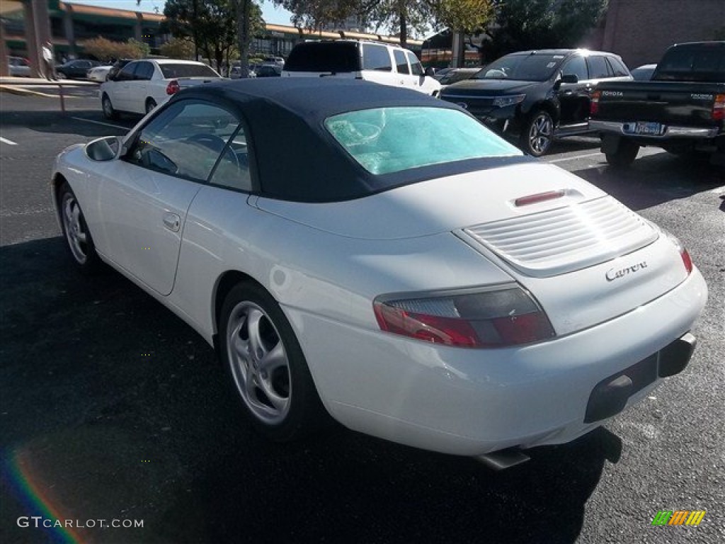 2000 911 Carrera Cabriolet - Biarritz White / Graphite Grey photo #4