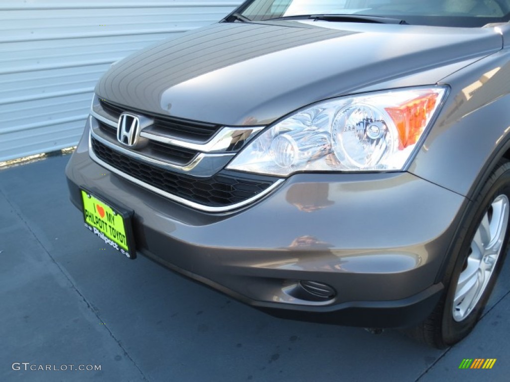 2010 CR-V EX-L AWD - Polished Metal Metallic / Ivory photo #10