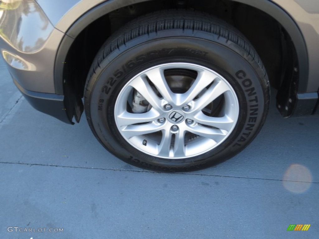 2010 CR-V EX-L AWD - Polished Metal Metallic / Ivory photo #11