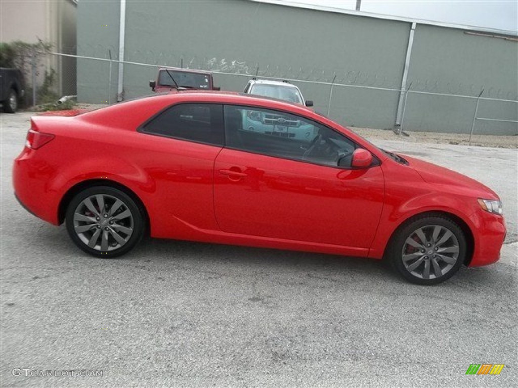 Racing Red 2011 Kia Forte Koup SX Exterior Photo #73617197