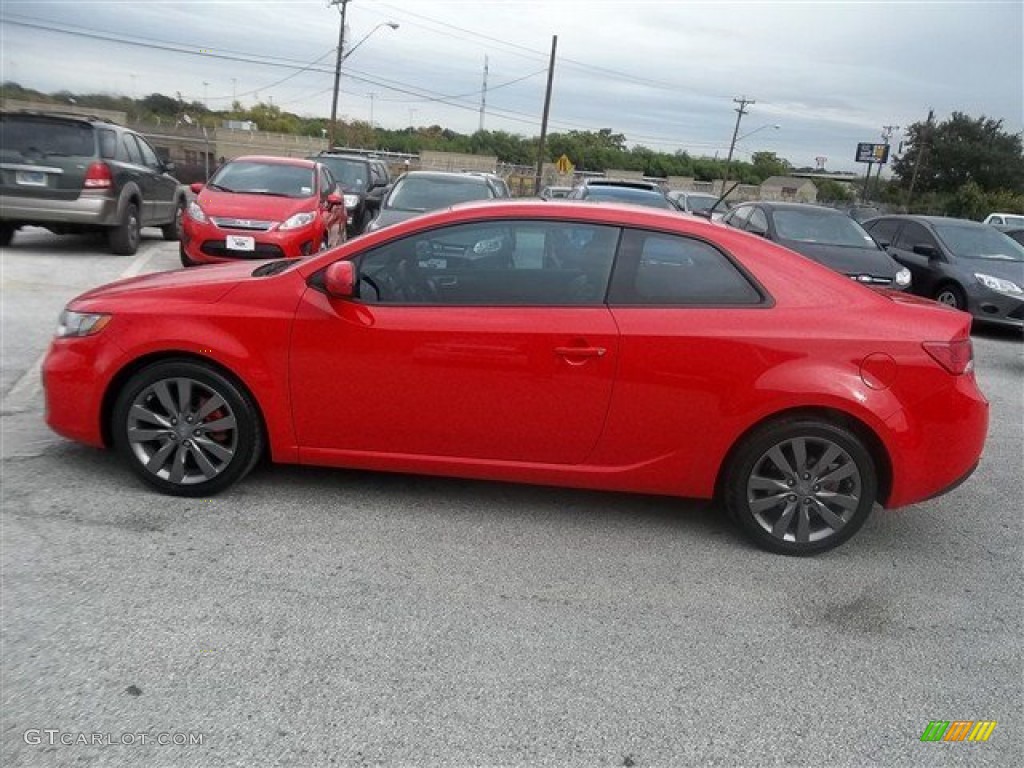 Racing Red 2011 Kia Forte Koup SX Exterior Photo #73617290