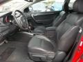 2011 Kia Forte Koup Black Sport Interior Front Seat Photo