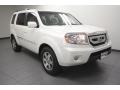 2011 White Diamond Pearl Honda Pilot Touring 4WD  photo #1