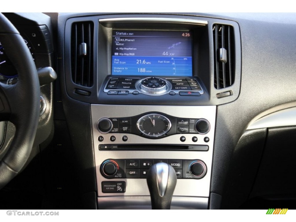 2012 Infiniti G 37 x AWD Sedan Controls Photo #73618889