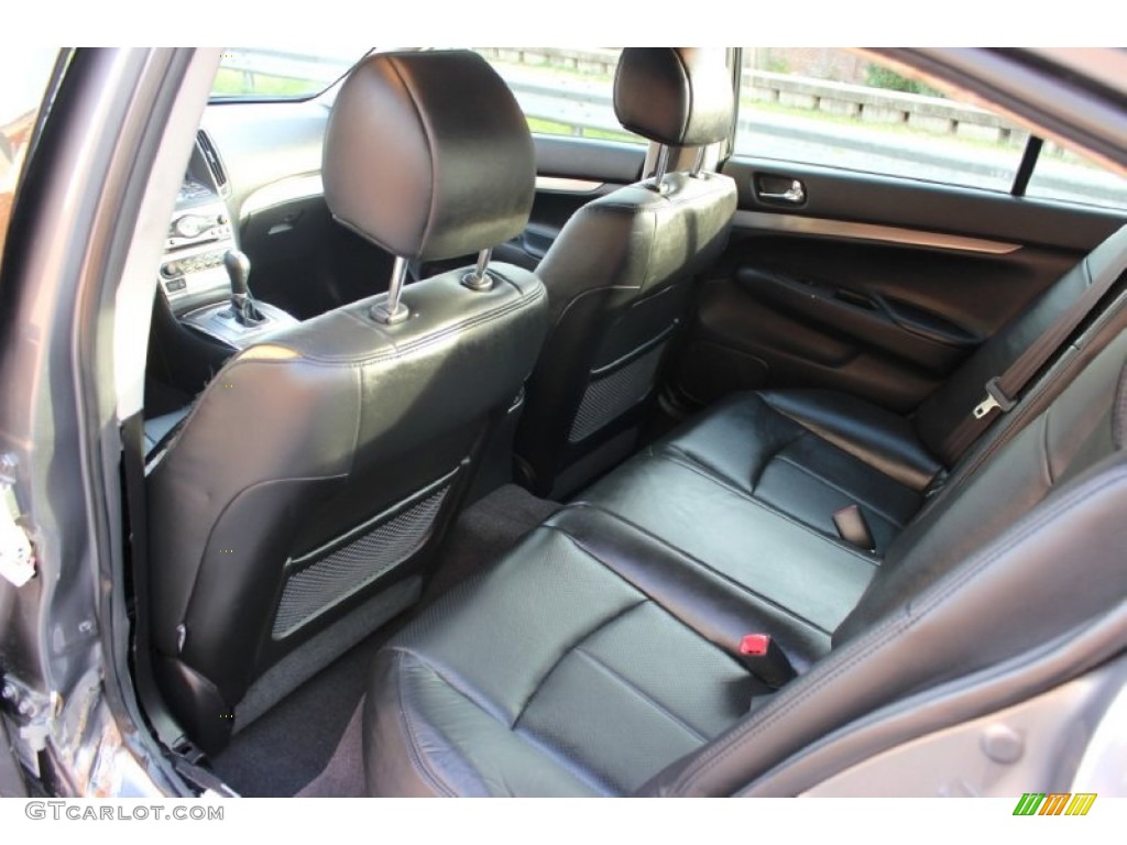 2012 Infiniti G 37 x AWD Sedan Rear Seat Photo #73618929